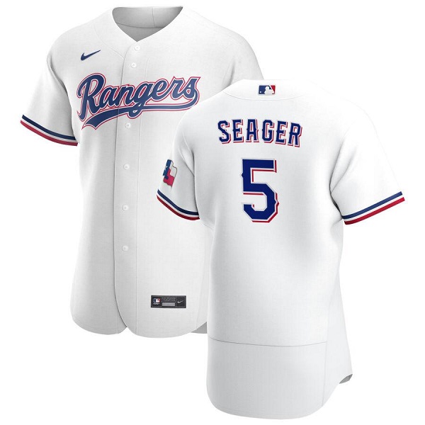 Men's Texas Rangers #5 Corey Seager Flex Base Stitched MLB Jersey